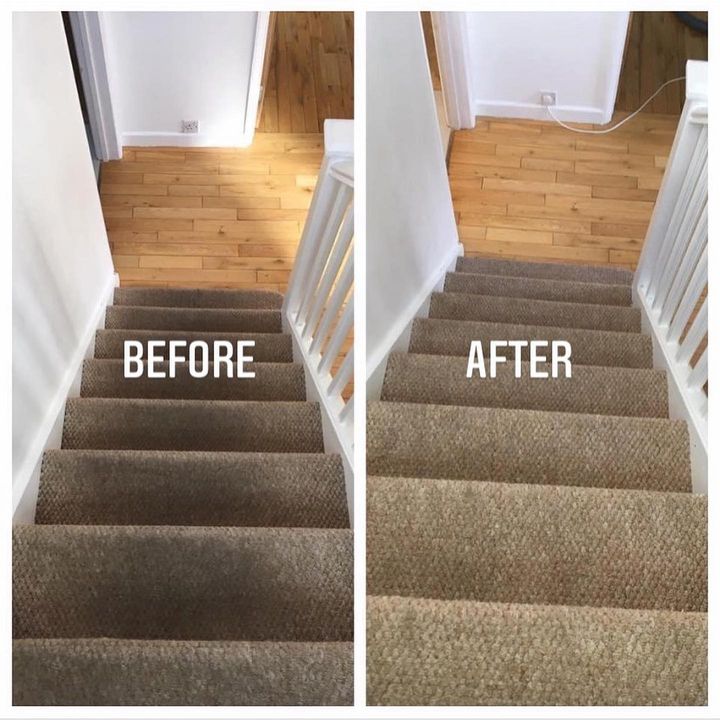 Stair carpet cleaning in Milton Keynes MK19